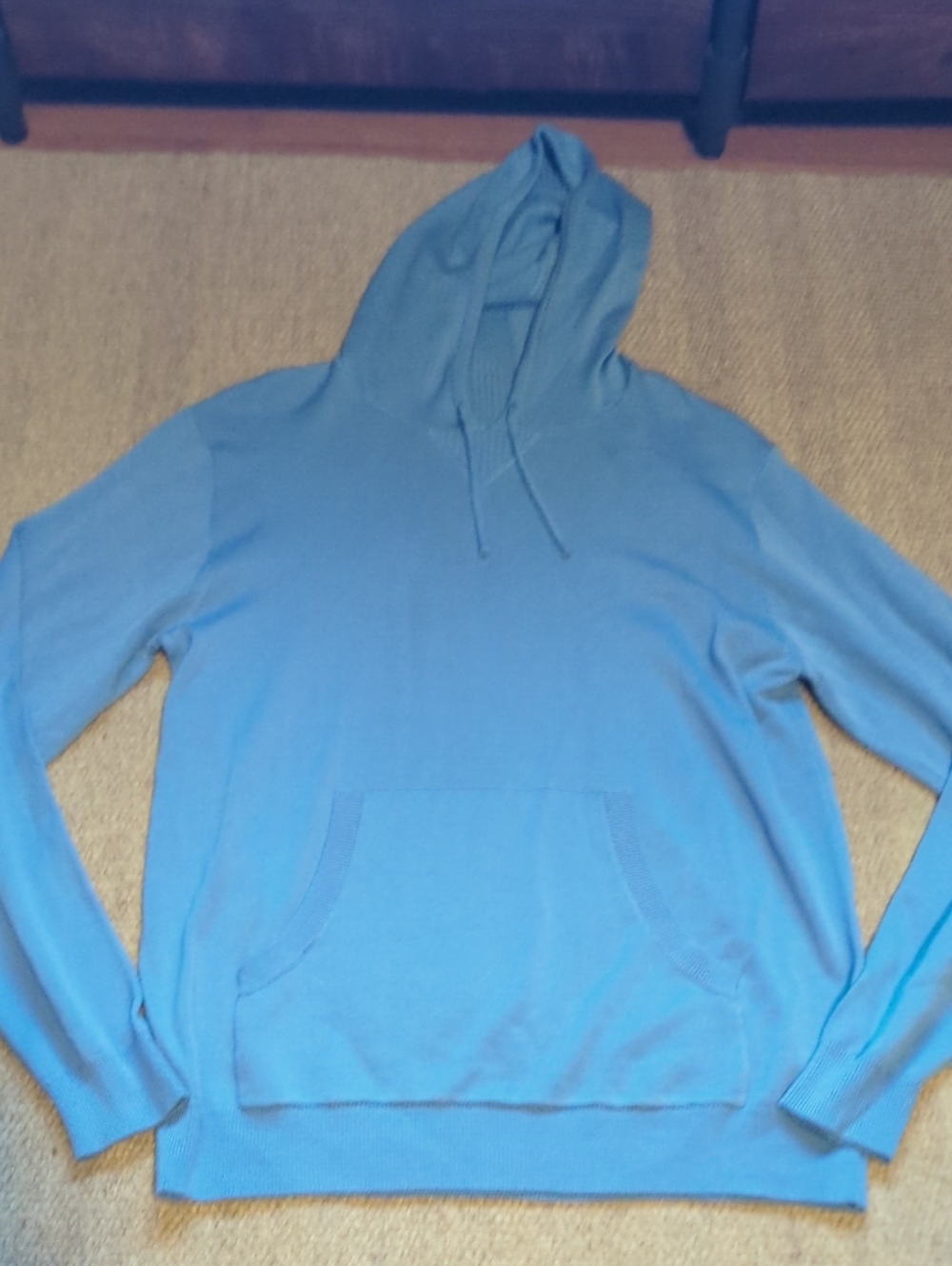 Mens Footjoy Riviera Sweater Hoodie Blue NWT Size Medium